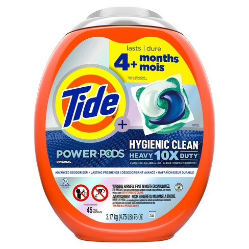Tide Hygienic Clean Heavy Duty Power Pods Laundry Detergent Pacs - Original  : Target