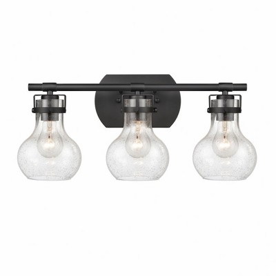 Elk Home Salamanca 3 - Light Vanity in  Matte Black