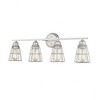 Millennium Lighting 4 - Light Vanity in  Brushed Nickel - 3 of 4