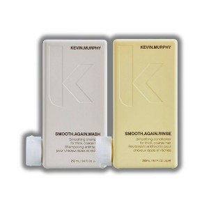 Kevin Murphy Smooth.Again Wash Smoothing Shampoo (8.4 oz) & Smooth.Again Rinse Conditioner (8.4 oz) DUO SET KIT - 1 of 2