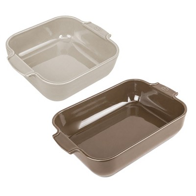 Peugeot Appolia 2-Piece Baking Dish Set - Oven Safe 480°F, Ceramic