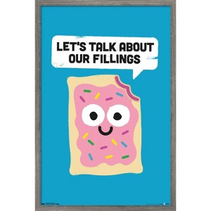 Trends International David Olenick - Talk About It Framed Wall Poster Prints - 1 of 4