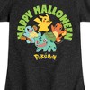 Girls' - Pokémon - Happy Halloween Fitted Short Sleeve Graphic T-Shirt - 2 of 4