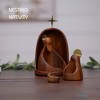 Nambé Nested Nativity by Alvaro Uribe – Stackable Holy Family Scene, Compact Christian Holiday Display, Handcrafted Acacia Wood Collectible - 2 of 4