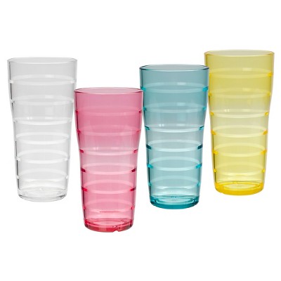 CreativeWare 26oz 8pk Acrylic Lemonade Tumblers