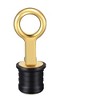 Boat Drain Plug, Snap & Twist-Turn Dual Modes, Marine-Grade Brass with Rubber Seal, Anti-Corrosion & Vibration-Proof for Bilge Transom - 2 of 4