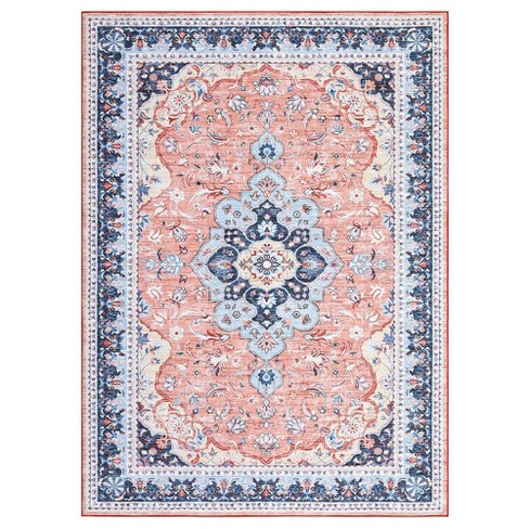 Whizmax 5x7ft Washable Area Rug,ultra-thin Vintage Large Area Rug For ...