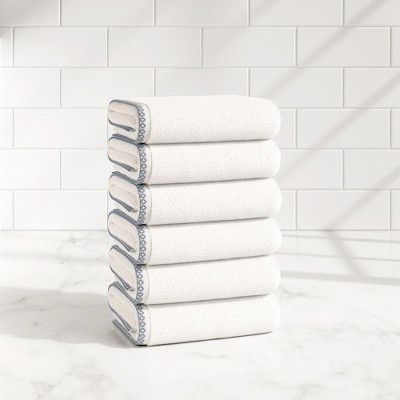 Boho Border Cotton Quick-Dry Towel Set - Great Bay Home