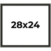 PosterPalooza | Antique Black Picture Frame - UV Acrylic, Backing Board, Hanging Hardware Included - 2 of 4
