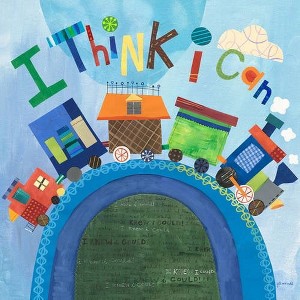 Oopsy Daisy's Chugga Chugga Train Canvas Wall Art - Size 18x18 - 1 of 1