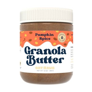 Oat Haus Pumpkin Spice Granola Butter - 12oz - 1 of 4