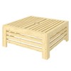 Outsunny 2-in-1 Outdoor Storage Box for Umbrella Base, Coffee End Table, Wooden Patio Umbrella Stand Table - 4 of 4