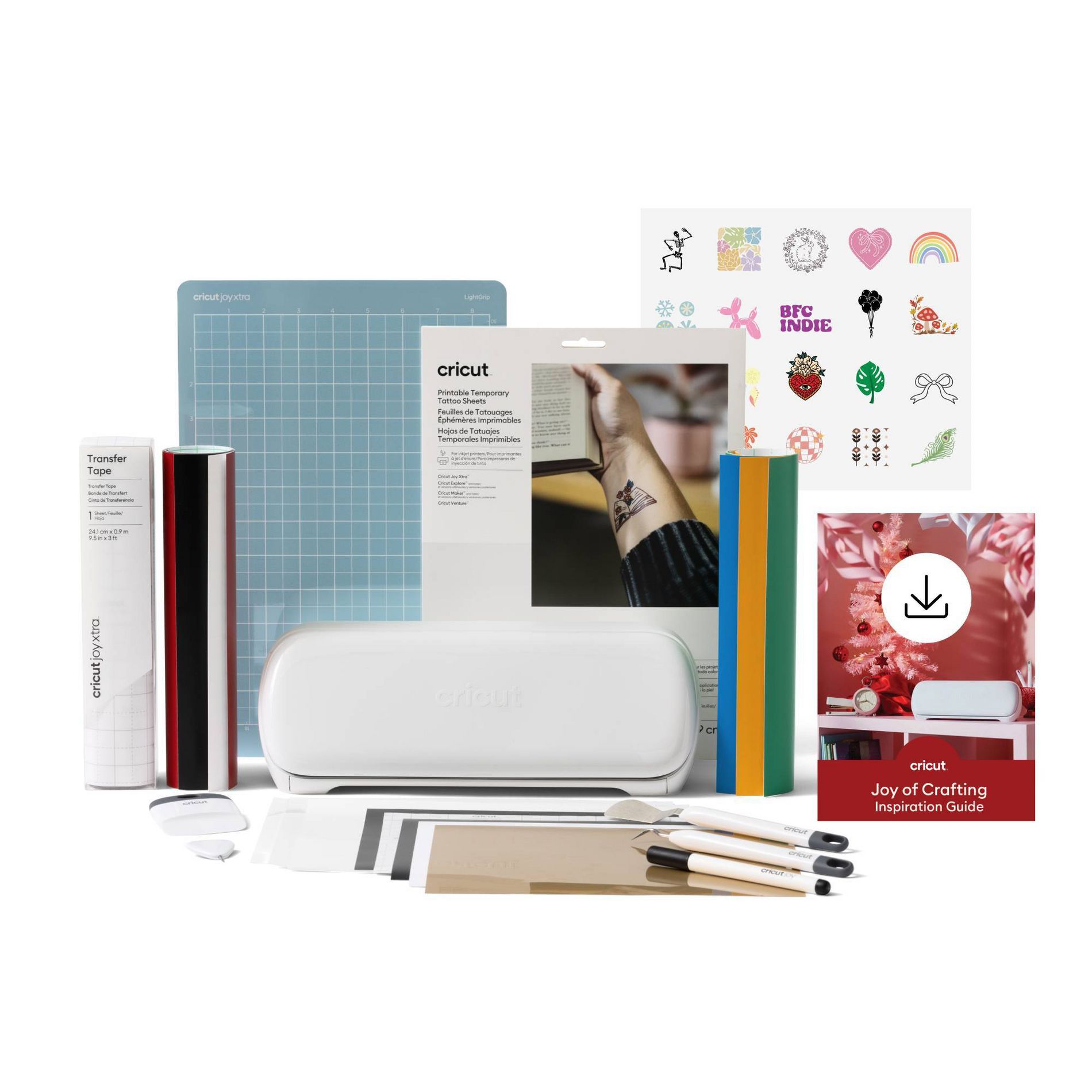 Cricut Joy Xtra Cutting Machine Personalization Making Edition Bundle