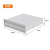Stainless Steel Outdoor Kitchen Drawers - 30" BBQ Island Drawer with Smooth Sliding Rails, Weatherproof Enclosure - 3 of 4