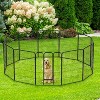 BestMassage Dog Playpen 24/32/40 Inch Heavy Duty Playpen Pen Dog Fence Dog Kennel with Doors Indoor Outdoor Pet Exercise Pen Puppy Playpen - 2 of 4