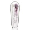 SPI Home Art Glass Purple & White Jellyfish Figurine – 12" Glow-in-the-Dark Coastal Decor, Handcrafted Glass Sculpture - 3 of 3