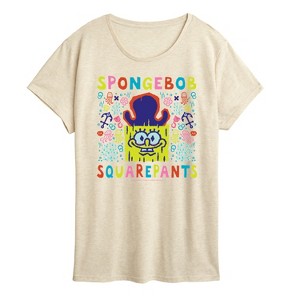 Women's - Spongebob Squarepants - Spongebob: The Search For Squarepants Underworld Short Sleeve Graphic T-Shirt - 1 of 4