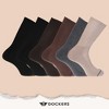 Dockers Men's Socks & Hosiery - 6-Pack Cushioned Athletic & Dress Crew Socks for Men - 4 of 4