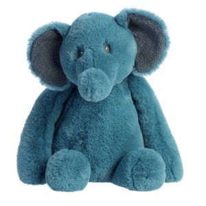 ebba Large Elephant Hugeez Adorable Baby Stuffed Animal Blue 13" - 1 of 4