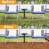 VINGLI Interlocking Deck Tiles, Anti-Slip Wood Tiles for All Weather, Outdoor Flooring for Patio, Poolside, 27 Pcs 11.8” x 11.8” - 3 of 4
