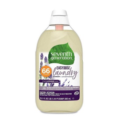 Seventh Generation EasyDose Ultra Concentrated 66-Loads Laundry Detergent Lavender-23.1 fl oz