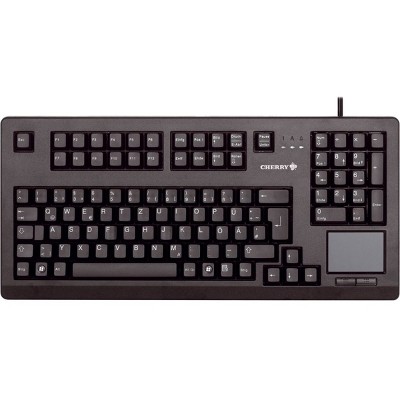 CHERRY MX 11900 USB English Keyboard / TouchBoard with TouchPad, Black (G80-11900LUMEU-2)