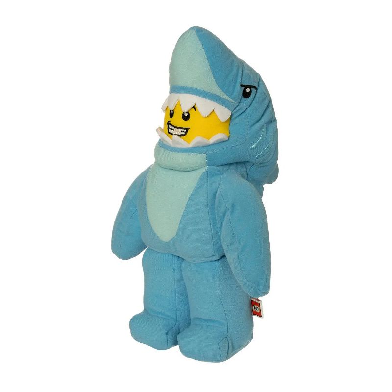 Manhattan Toy Company LEGO® Minifigure Shark Suit Guy 14" Plush Character, 4 of 7