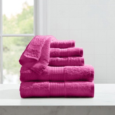 BrylaneHome BH Studio 6 Piece Bath Towel Set