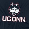 Men's University of Connecticut Official Distressed Primary Logo T-Shirt Distressed Primary Logo - 2 of 4