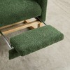 25.4" Boucle High-Back Rocking Chair with Footrest and Side Pocket - 4 of 4