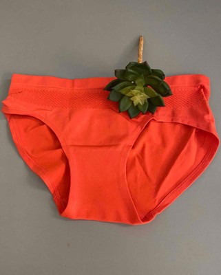 Women Underwear, Breathable Underpants, Color Orange Abstract Art Circle :  : Clothing, Shoes & Accessories