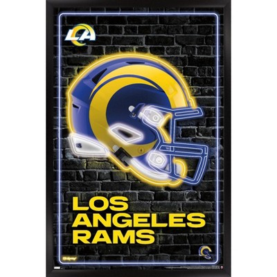 Trends International Nfl Los Angeles Rams - Neon Helmet 23