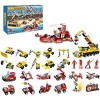 Paaaawaters 24 Sets Kids Block Sets Party Favors, Mini Car Block Toys, Great for Gift Bag Fillers, Classroom Prizes - 2 of 4