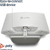 Poly Studio P21 1080p Full HD Video 21-inch Monitor 250 nits Integrated Stereo Speakers Works with Zoom (Certified), Teams - Manufacturer Refurbished - 4 of 4