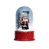 Northlight Lighted Santa with Street Light Snowing Christmas Globe - 11.75" - image 3 of 4