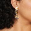 SUGARFIX by BaubleBar Paranormal Activity Earrings - Beige/Orange/Green/Purple - 3 of 3