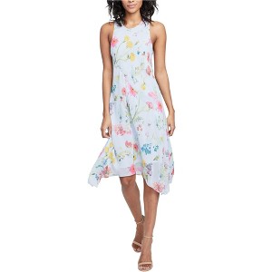 Rachel Roy Womens Boho Chic Floral Midi Dress - 1 of 1