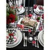 Wikineon Plaid Table Runner for Christmas Decorations 2Packs 13x108Inch Buffalo Plaid Table Runners for Halloween Holiday Decor Xmas Checked - 3 of 4