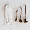 Storied Home Wood Ladles in Drawstring Bag, Natural - 4 of 4