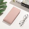 FATMOON Wallets for Women,Ultra Slim Thin PU Leather RFID Blocking Bifold Wallet -with 11 Card Slots & Coin Pocket,for Daily Use,Travel,Business - 2 of 4