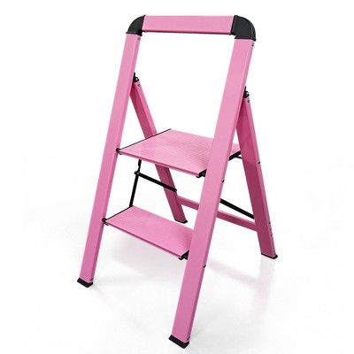 Fortune Candy 9'' Pedals Anti-Slip 2-Step Ladder