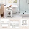 Arceso HDPS Shower Bench Seat, Bath Spa Foot Stool for Inside Shower Waterproof - 4 of 4