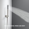 PROOX 2-Handle 2-Spray Round High Pressure Shower Faucet with 10 in. Ceiling Shower Faucet Set - 3 of 4
