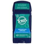 Tom's of Maine Deodorant - Mountain Spring - 2.8oz