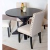 Dexmalle Cross-Buck Dining and 4Stylish Chairs Sets - 4 of 4