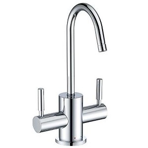 ALFI Point of Use Instant Hot/Cold Water Drinking Faucet with Gooseneck Swivel Spout - 1 of 2
