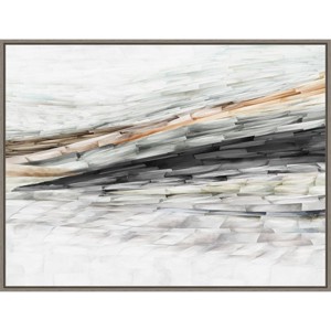 30" x 23" Lady of The Rocks II by PI Studio Framed Canvas Wall Art Print - Amanti Art: Modern Lithograph, Polystyrene Frame - 1 of 4