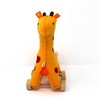 Jack Rabbit Creations  Felt Rolling toy Giraffe - image 3 of 4