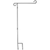 Briarwood Lane 4th of July Tea Stained American Flag 12.5"X18" + 3-Piece Wrought Iron Garden Flag Stand Set 1x1 For 4th of July Bundle - 4 of 4
