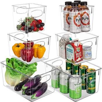 Sorbus Fridge Drawers - Clear Stackable Pull Out Refrigerator Organizer Bins  2 Pack, Large - On Sale - Bed Bath & Beyond - 36874787